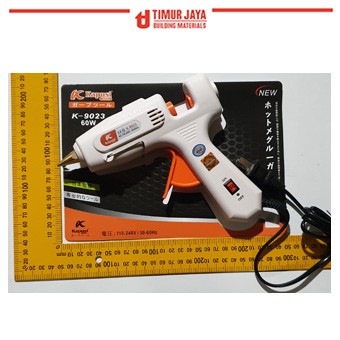 KAPUSI ON OFF Glue Gun 40 Watt Alat Lem Tembak 40w kenmaster BESAR