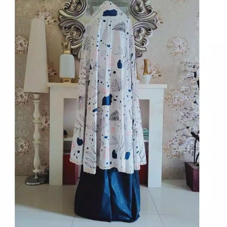 (TERPERCAYA) MUKENA TERLARIS KATUN DEWASA JUMBO ORIGINAL GRADE A (RHEINI COLECTION)