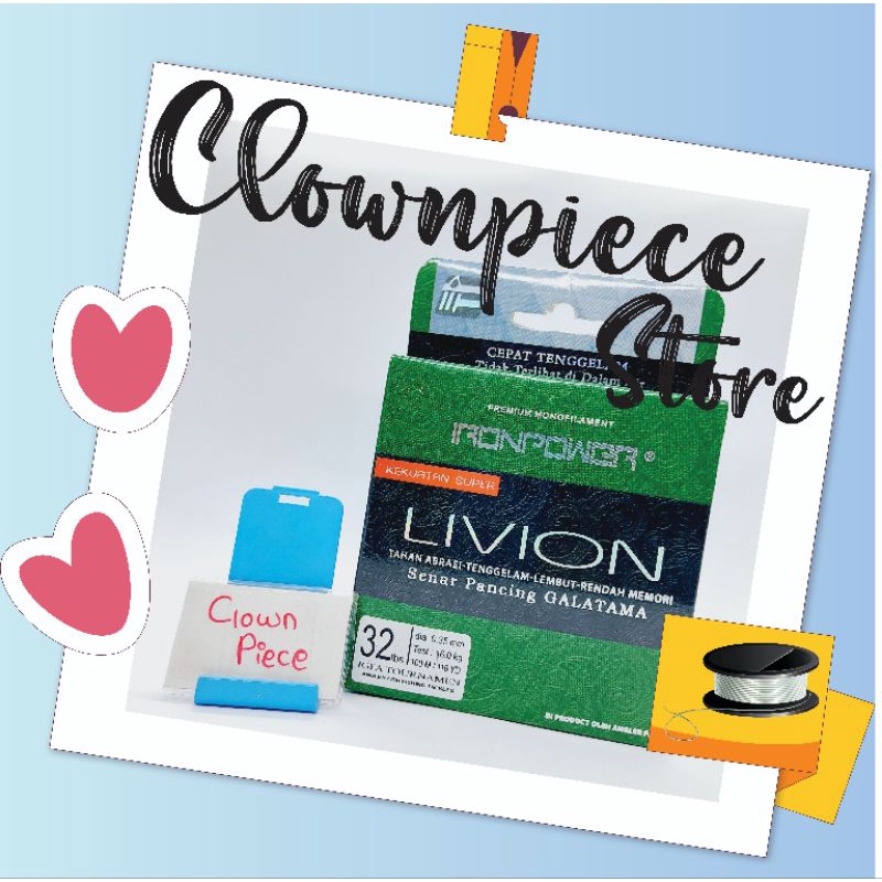 Senar Livion / Senar Iron Power Livion / Senar Pancing Livion / Senar Pancing Iron Power Livion / SE