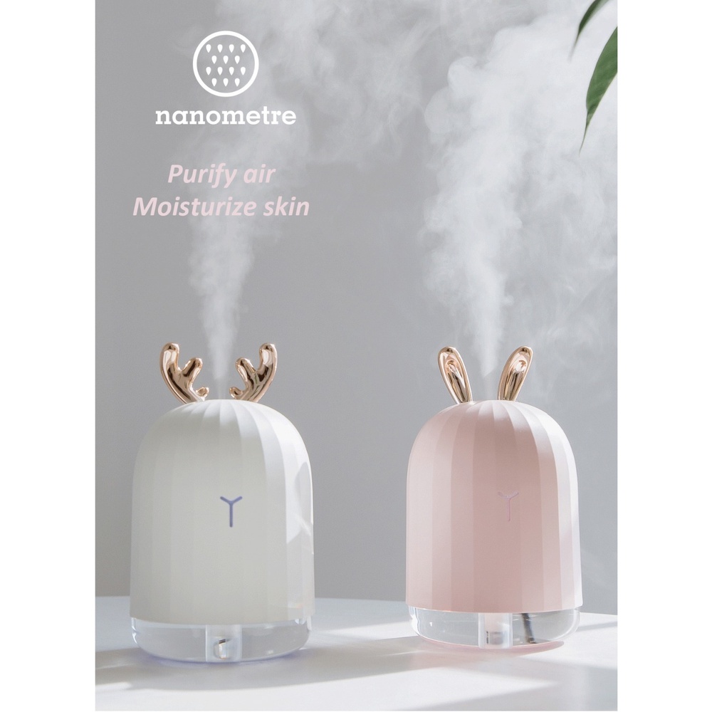 3life Air Humidifierdiffuser Aroma Essential Oil Ultrasonik 220ML Dengan Lampu Malam LED Untuk Rumahmobil