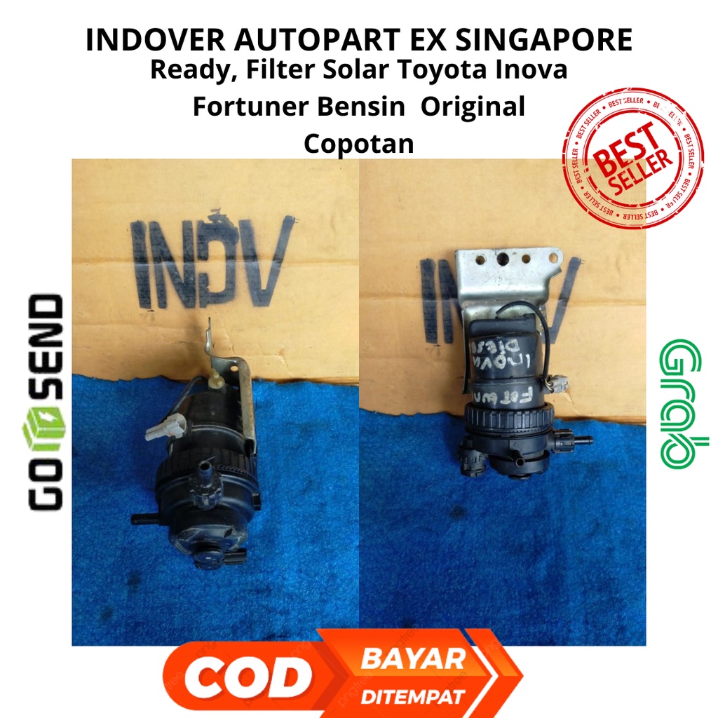 Filter Solar Toyota Inova Fortuner Diesel Original Copotan
