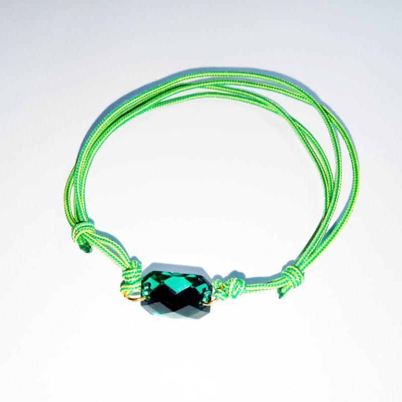 Gelang Tali Perusik Motif Love (Simple)