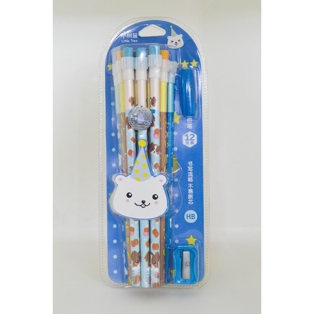 

Pensil Kayu MA HB & 2B / Little Tree Pencil Hb 121203+Asahan PER 1 PACK