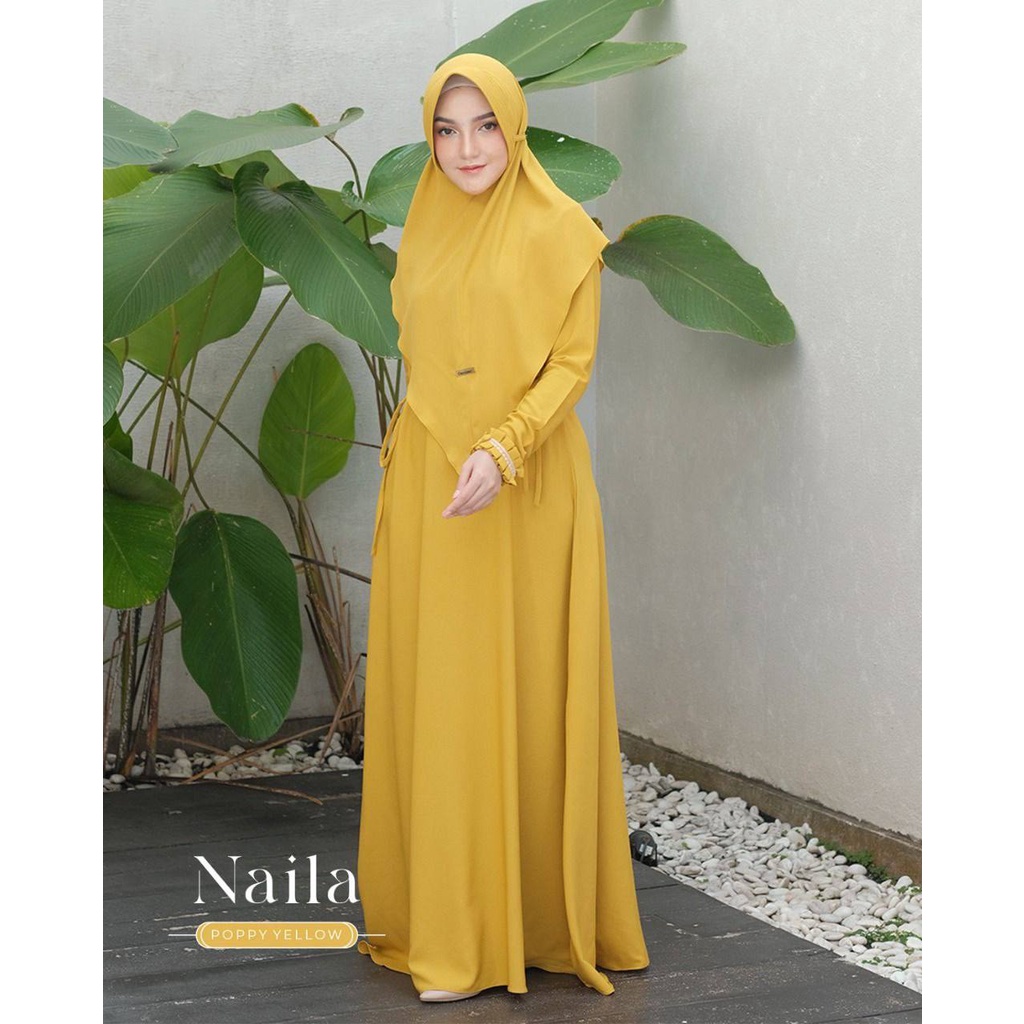 Gamis Dewasa Set Naila Syar'i By Denizer Daily