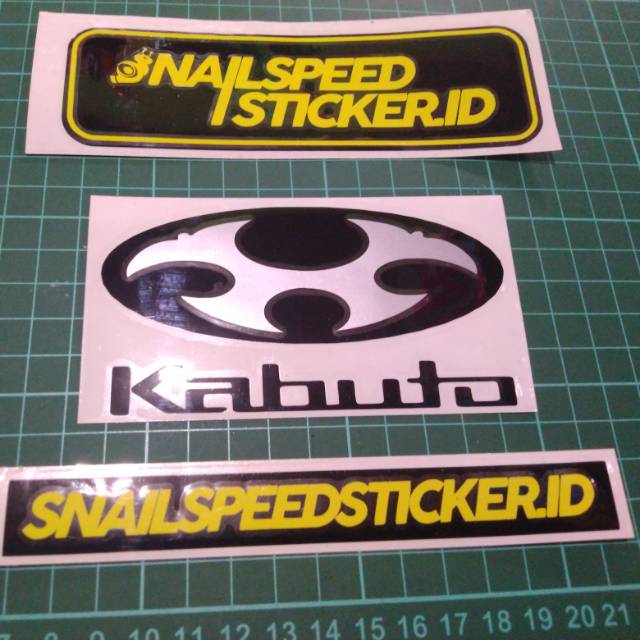 Sticker helmet logo Kabuto 12cm