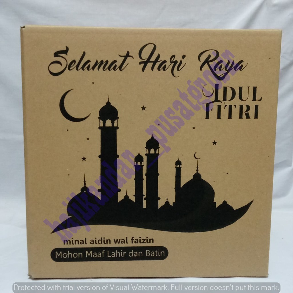 

Kardus Idul Fitri / Kardus Lebaran / Kardus Parcel / 1 warna (Uk. 30x30x25) 10pcs