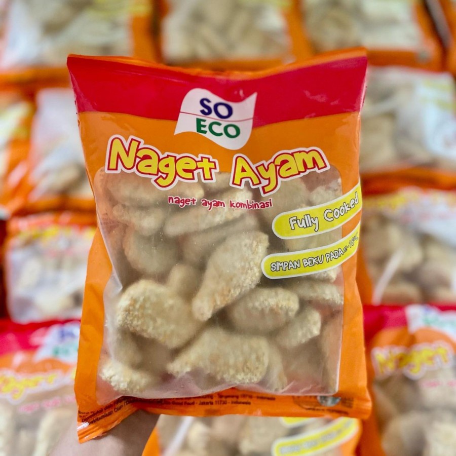 NAGET AYAM SO ECO 500GR CHICKEN NUGGET HALAL