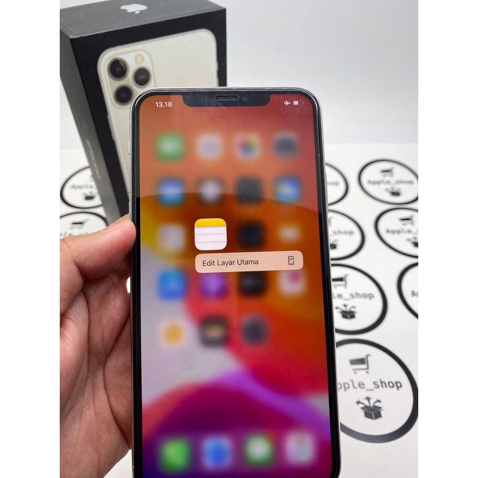 iphone 11 pro 64gb silver Lcd Original Mulus Original Bukan Refurbish / Rekondisi