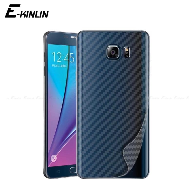 SAMSUNG NOTE 3 / NOTE 4 / NOTE 5 / NOTE 7 / NOTE FE Garskin Sticker Carbon Back Transparan