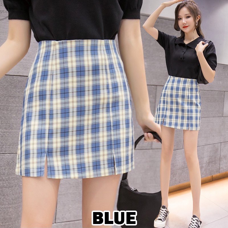 mini plaid skirts
