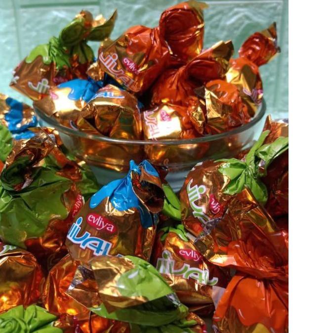 

Flash Sale!! (uuk-288) readystock coklat turkey evliya isi karamel berat 100gr