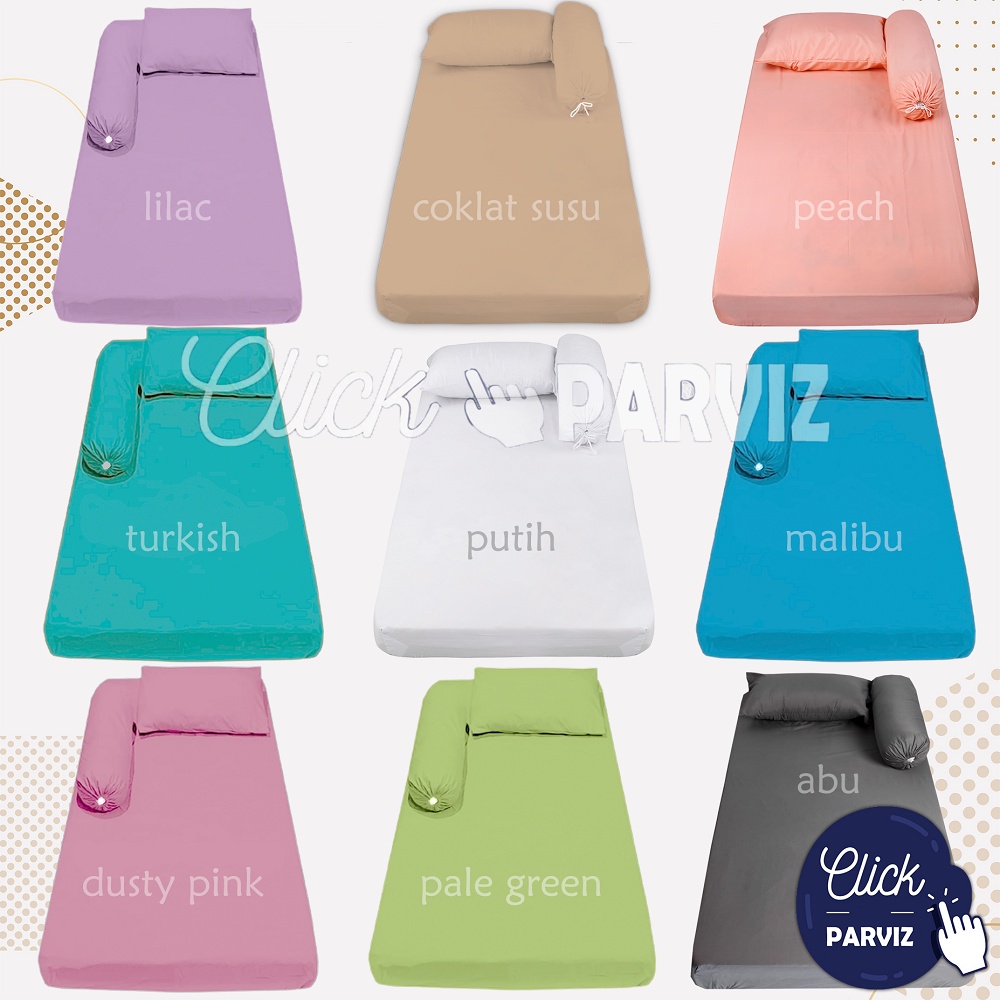 Sprei Polos 100x200 Sprei Single - Sudut Karet