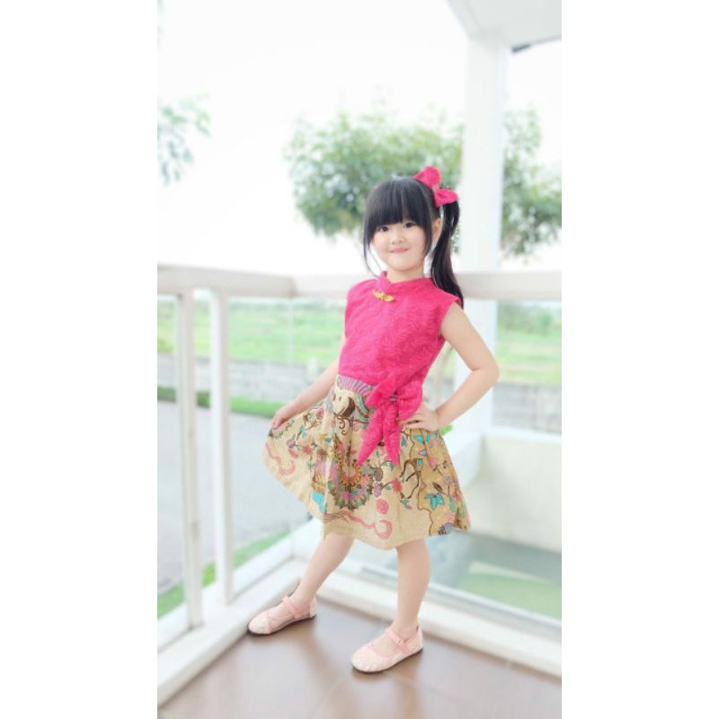 DRESS BATIK ANAK | DRESS CHEONGSAM ANAK | DRESS IMLEK ANAK | DRESS SINCIA