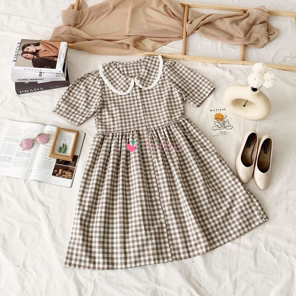 Allana Plaid Dress