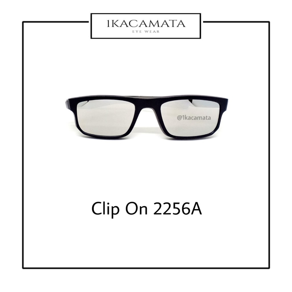 CLIP ON 2256A FREE 5 LENSA SUNGLASS CADANGAN MURAH BERKUALITAS