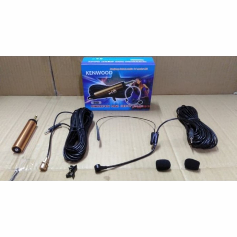 GROSIR MIC BANDO JEPIT HEADSET KENWOOD KW800D