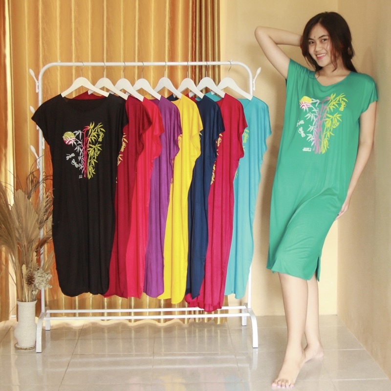 Daster Bali Jersey Panjang