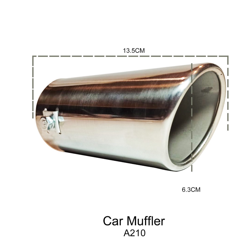 Muffler Car/Buntut Knalpot Mobil A-210