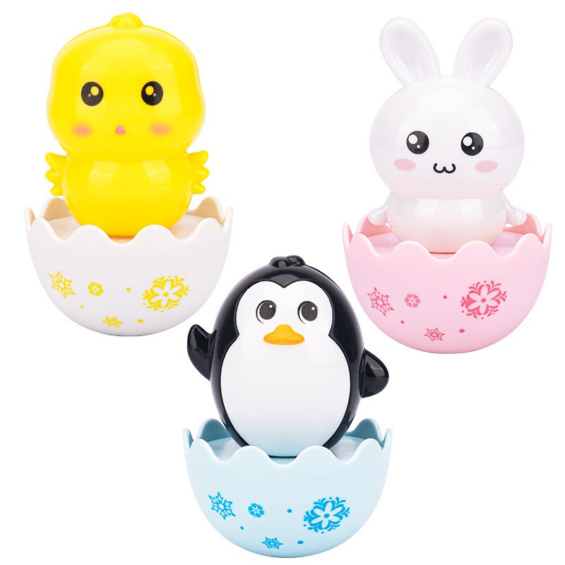 Baby Bebek MINI Cute Tumbler Toy Mainan Bayi merangkak bersuara