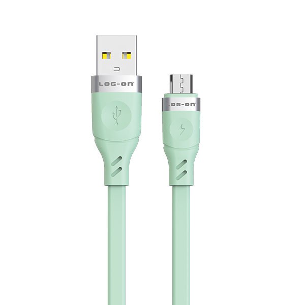 Kabel Cable Data Log on CB61 Micro Usb - Type Tipe C Quickly Charger 2.4a Support Fast Charging