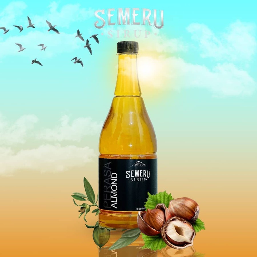 

Sirup Semeru Rasa Almond | Semeru Kacang Almond Syrup 1000 ml