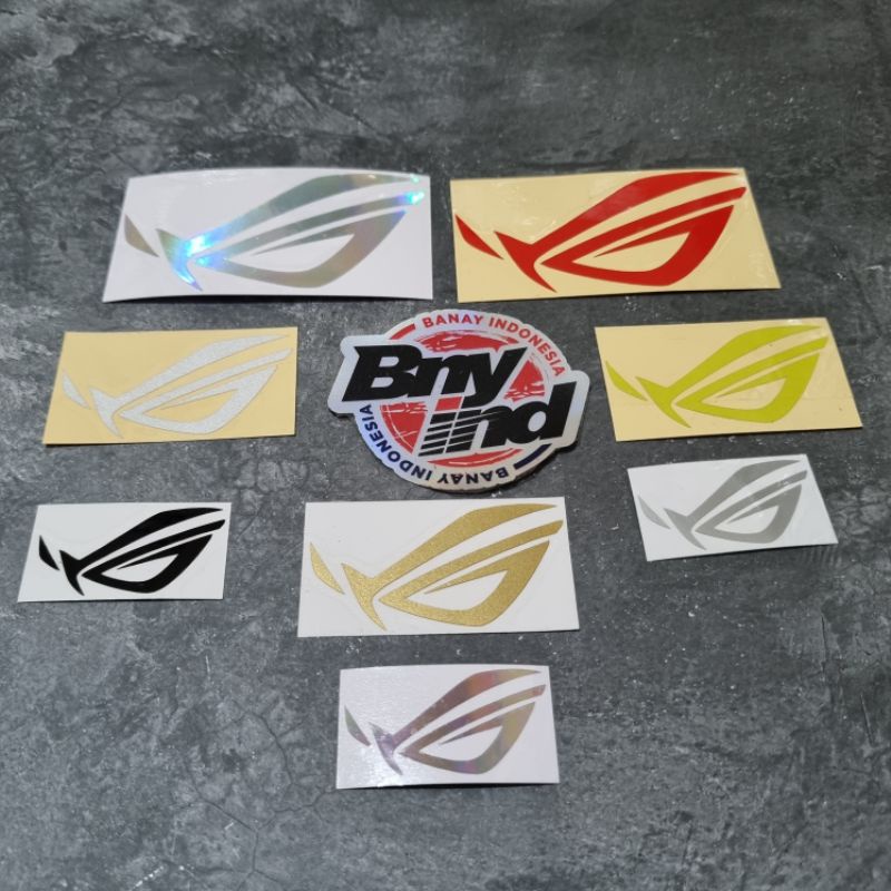 STICKER STIKER LOGO ROG ASUS CUTTING