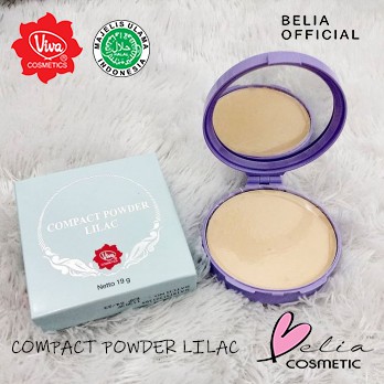 ❤ BELIA ❤ Viva Compact Powder Lilac 19g Bedak Padat BPOM HALAL