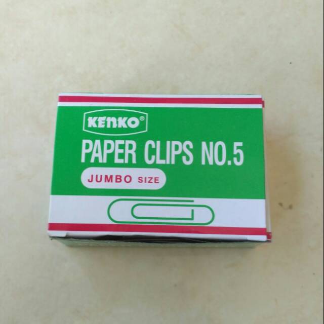 

Kenko Paper Clips No.5 Jumbo Size