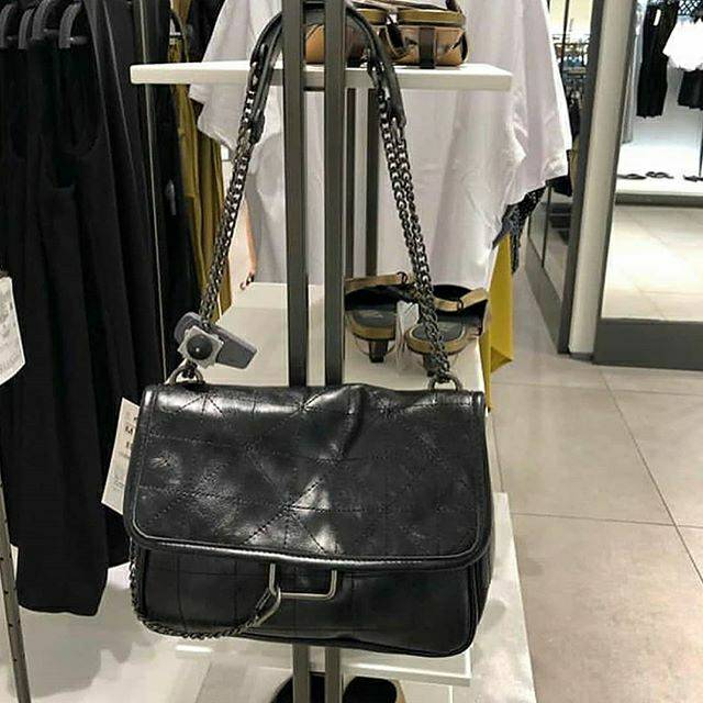 Zara rocker soft crossbody bag