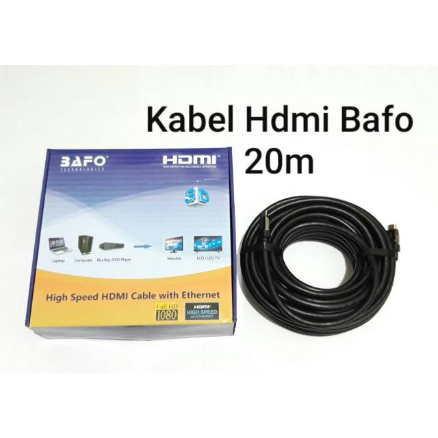 Kabel HDTV1.4 Full HD 20m Bafo