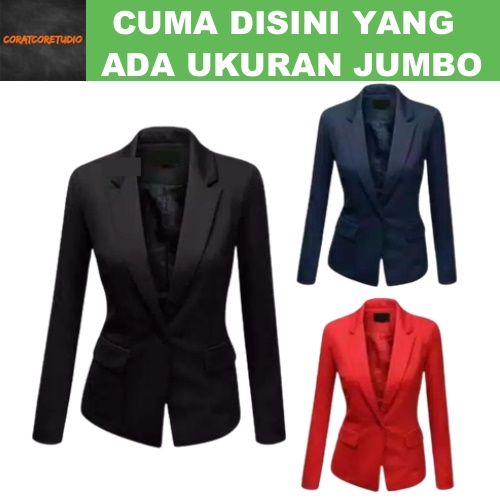 5XL 4XL XXXL 3XL XXL XL L M S XS Jas Cewek Blazer Wanita Perempuan Celana Rompi Dasi Tebal Setelan P