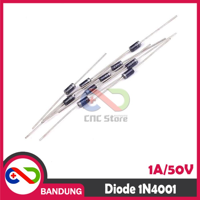 10PCS 1N4001 1A 50V RECTIFIER DIODE DIODA