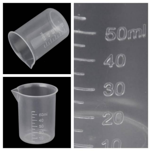  Gelas  ukur  measuring cup gelas  ukur  ukuran 50 ml alat 