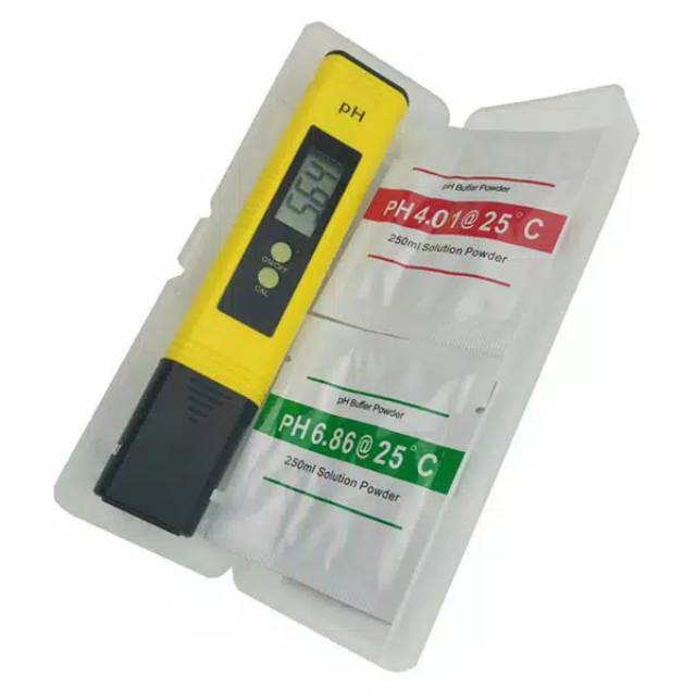 pH Meter pH-02 Akurasi Tinggi, Alat Ukur Kualitas Air Portable Water Quality pH Test Pen