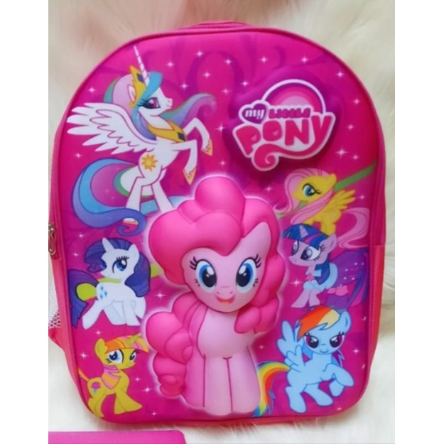 tas anak little pony/tas anak TK/tas anak sekolah/tas anak perempuan/tas anak karakter/tas anak terlaris