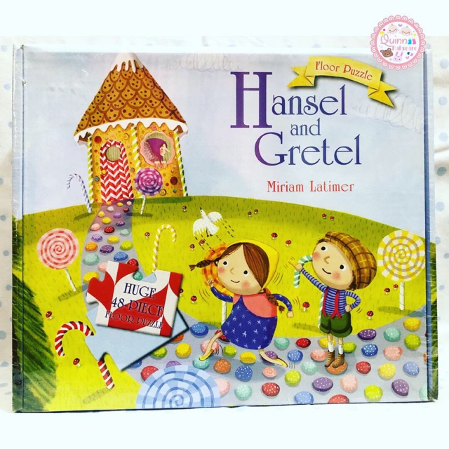 Buku Anak Import BBW Hansel and Gretel Puzzle Floor
