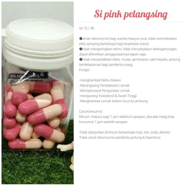 Pelangsing kapsul si pink