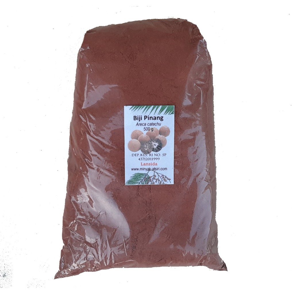 Serbuk Pinang 500 g Bubuk Biji Jambe Betel Nut Powder Betel Palm Areca catechu
