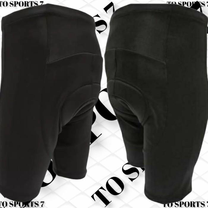 Celana Sepeda Gowes Ketat Padding - Celana Hitam Polos Sepeda Gowes