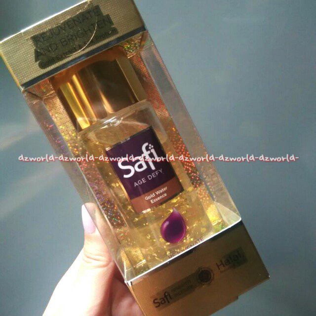 Safi Age Defy Gold Water Essence 100ml Merawat Keremajaan Kulit