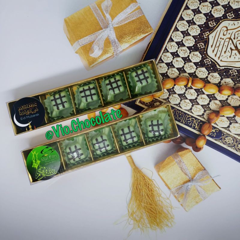 

coklat Lebaran Sekat 5/ Eid Mubarak Coklat/ Idul Fitri Coklat