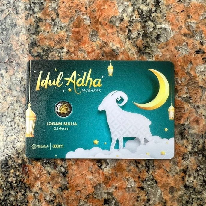 Minigold Spesial Idul Adha Gift Series - Hadiah Emas Logam Mulia 24 Karat