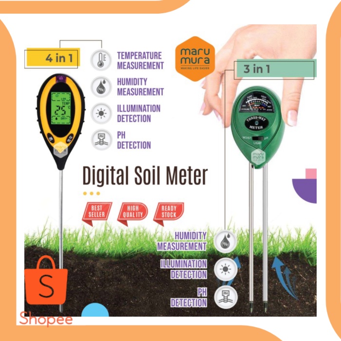 

Dijual tools n parts Marumura Digital Tanah pH Meter Analyzer Tester Soil Al Limited