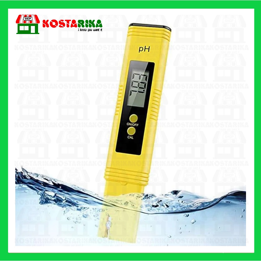 KOSTARIKA Ph Meter Alat Ukur Air Hidroponik Ph Meter Digital Ph Air Digital Ph