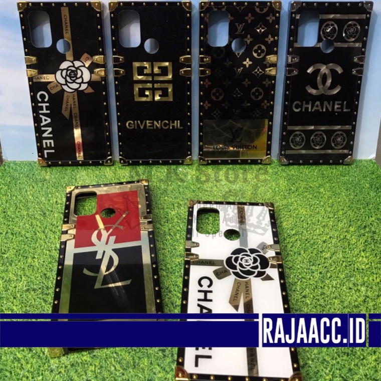 CASE MOTIF FASHION OPPO A53 / A33 CASE HANDPHONE MOTIF FASHION TRUNK MIRROR BRANDED CHANEL SILIKON C