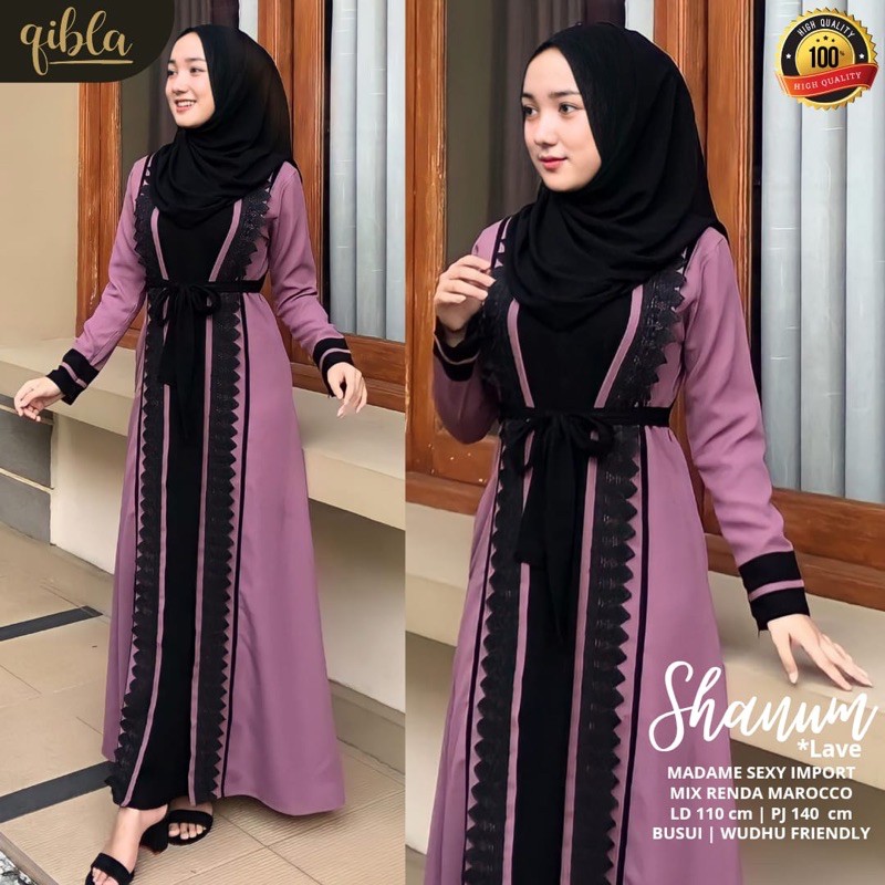 DRESS SHANUM BY QIBLA