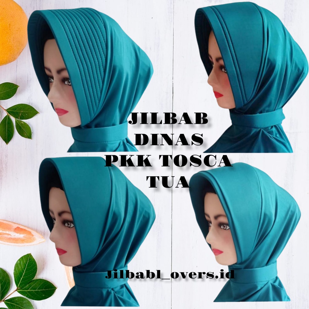 Jilbab Dinas ANTI TEMBEM PKK TOSCA TUA