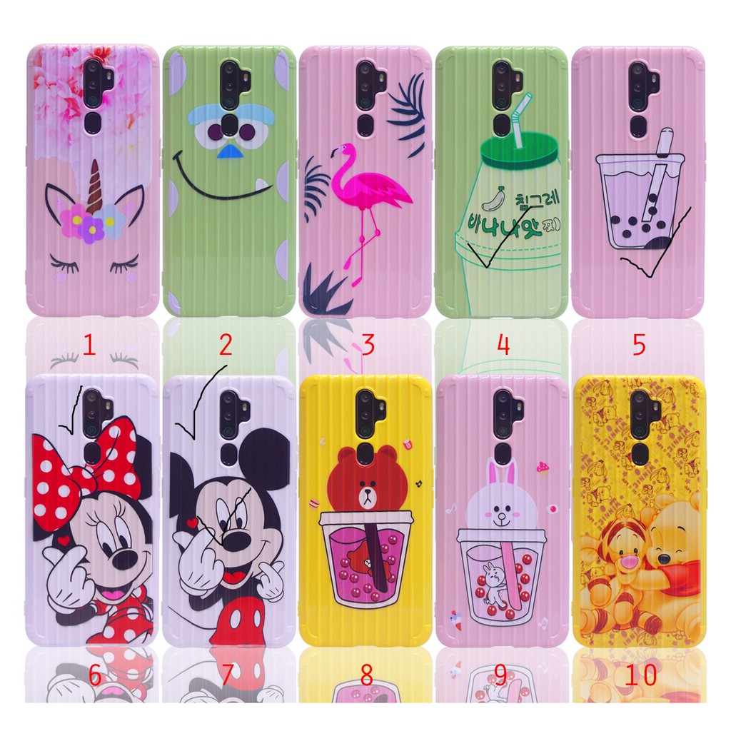 Caseseller - TPU Motif Koper Softcase Cartoon Samsung A10 A10S A20S A30 A50 Note 10 Pro