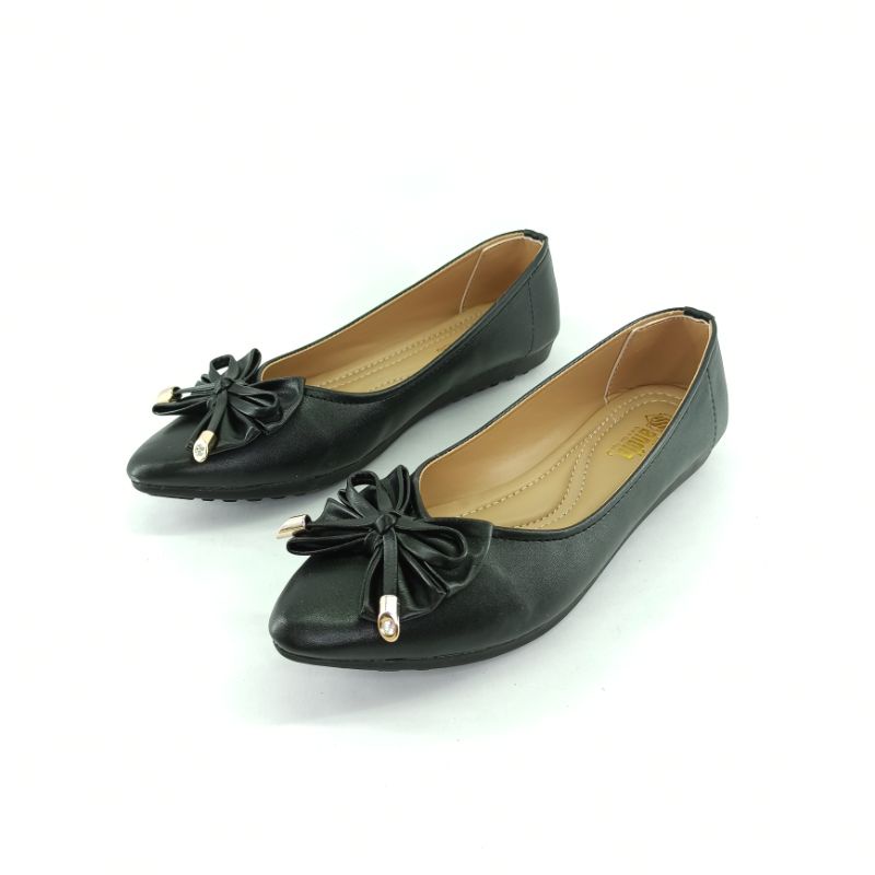 Andas Andis - Sepatu Flatshoes Wanita Bunga