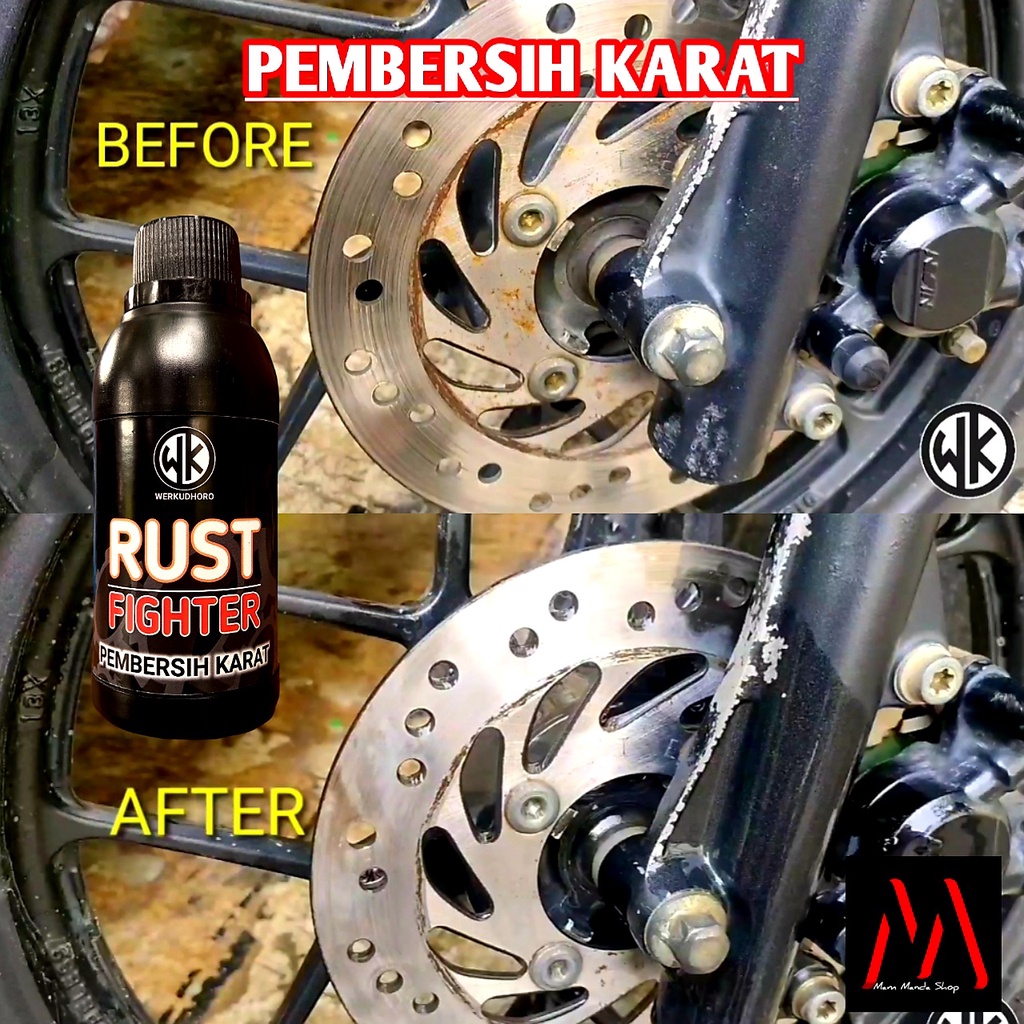 Rust Fighter Pembersih Karat Besi, Baja, Almunium, Stainless, Chrome